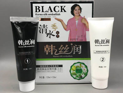 韩丝润染发剂_韩丝润植物洗白发_韩丝润精华露
